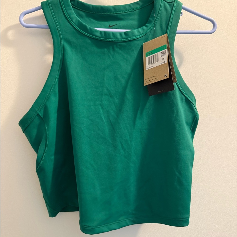 Nike Women's Emerald Green Crop Top
